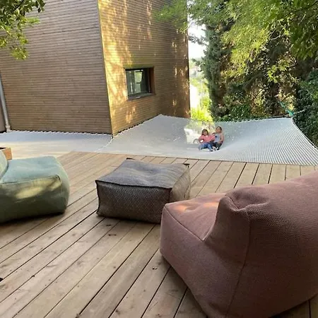 Maison Contemporaine, Piscine Chauffee